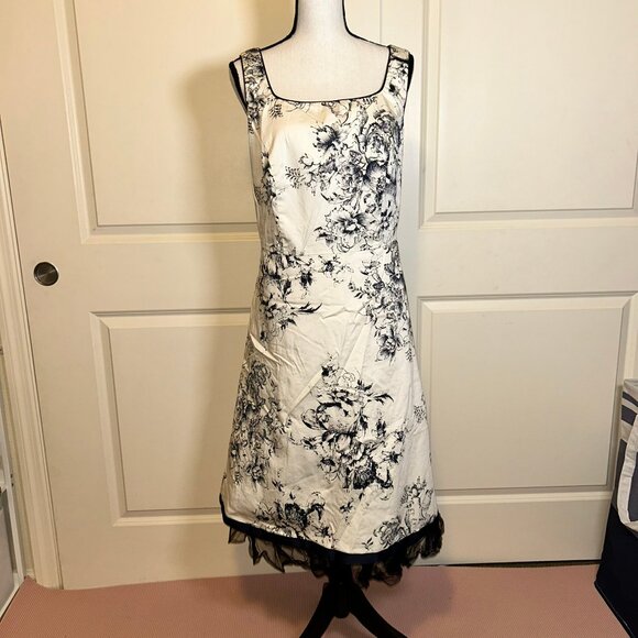 Jessica Howard Dresses & Skirts - Jessica Howard Women’s Sz. 16W Fit & Flare Dress – Floral Print w/Tulle Hem